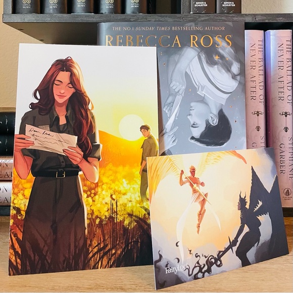 Fairyloot Exclusive Signed Edition Divine Rivals by Rebecca Ross - Picture 10 of 12